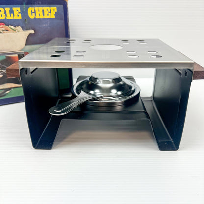 Vintage table chef cooker / food warmer From Japan in original box