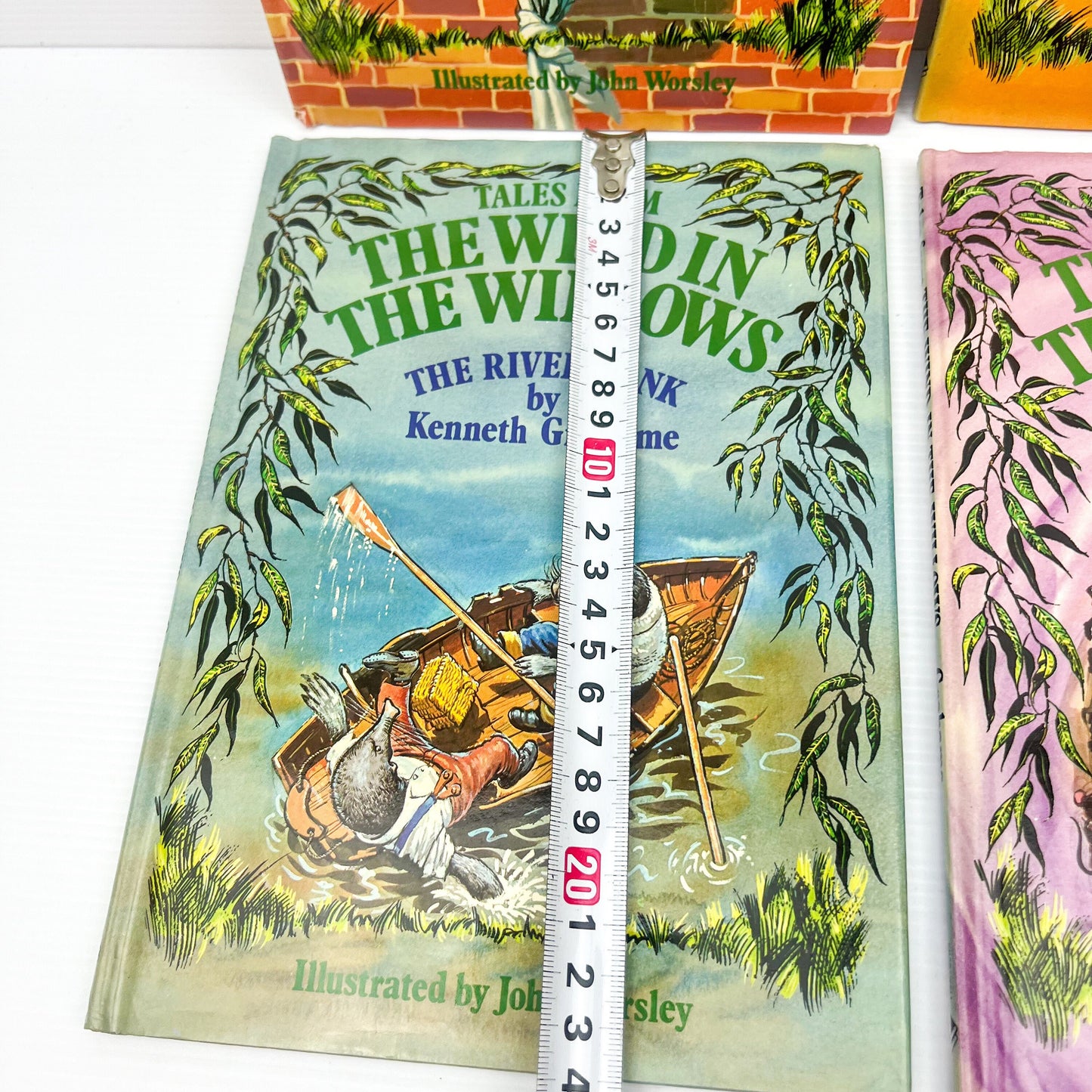 Tales From The Wind in the Willows Book Set of 6 - by Kenneth Grahame - 1983 Childrens Hardback Book - Chartwell Books