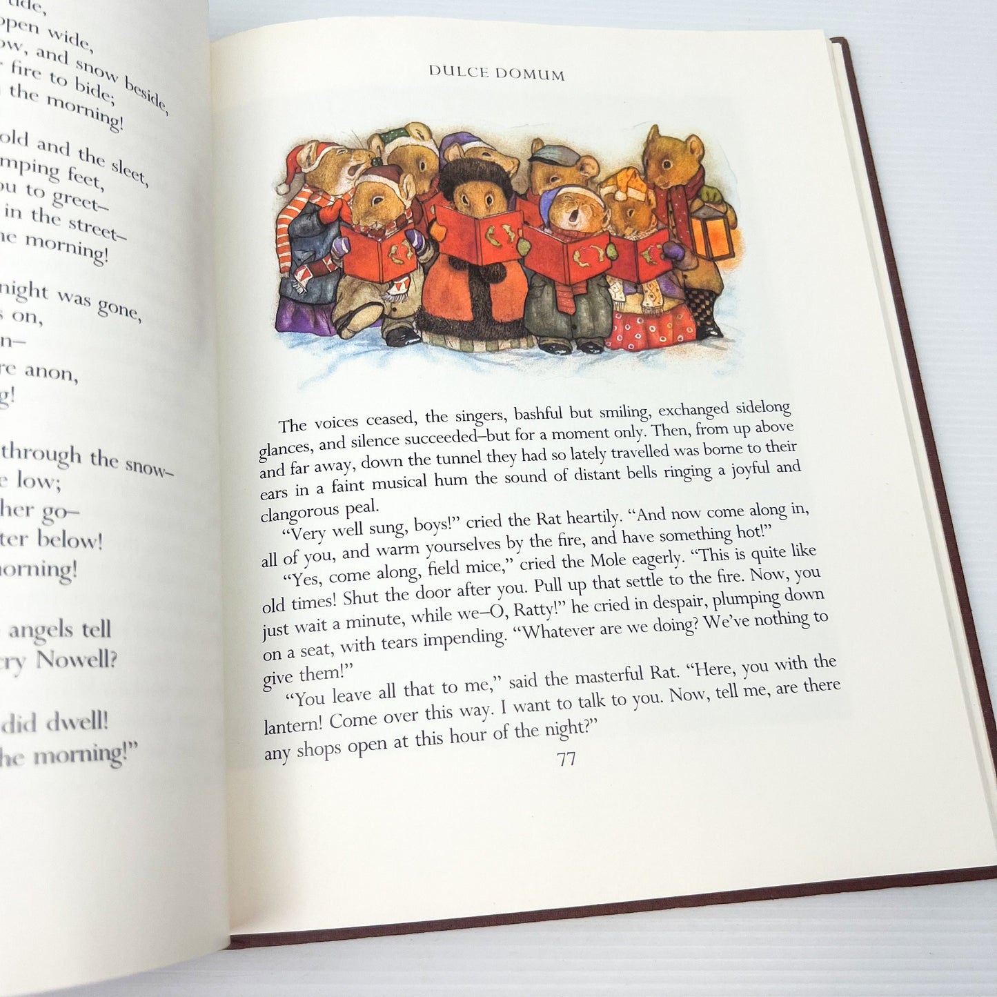 The Wind in the Willows Hardcover Book - 1980