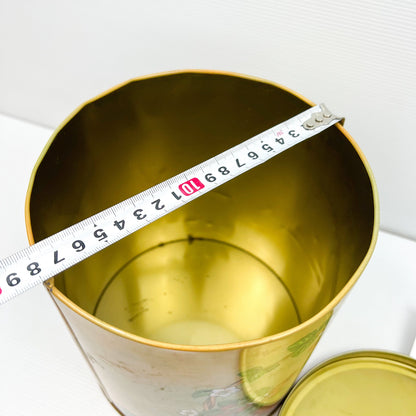 Strawberry Basket Metal Storage Tin