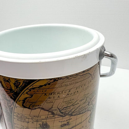 World Map Ice Bucket