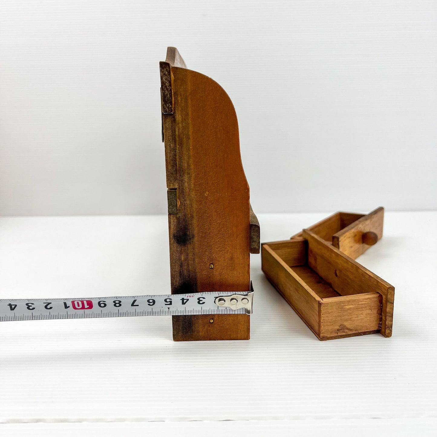 Wooden Hanging Spice Shelf with drawers