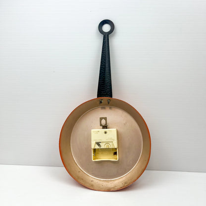 Namco Orange Frypan Clock - Made in Germany