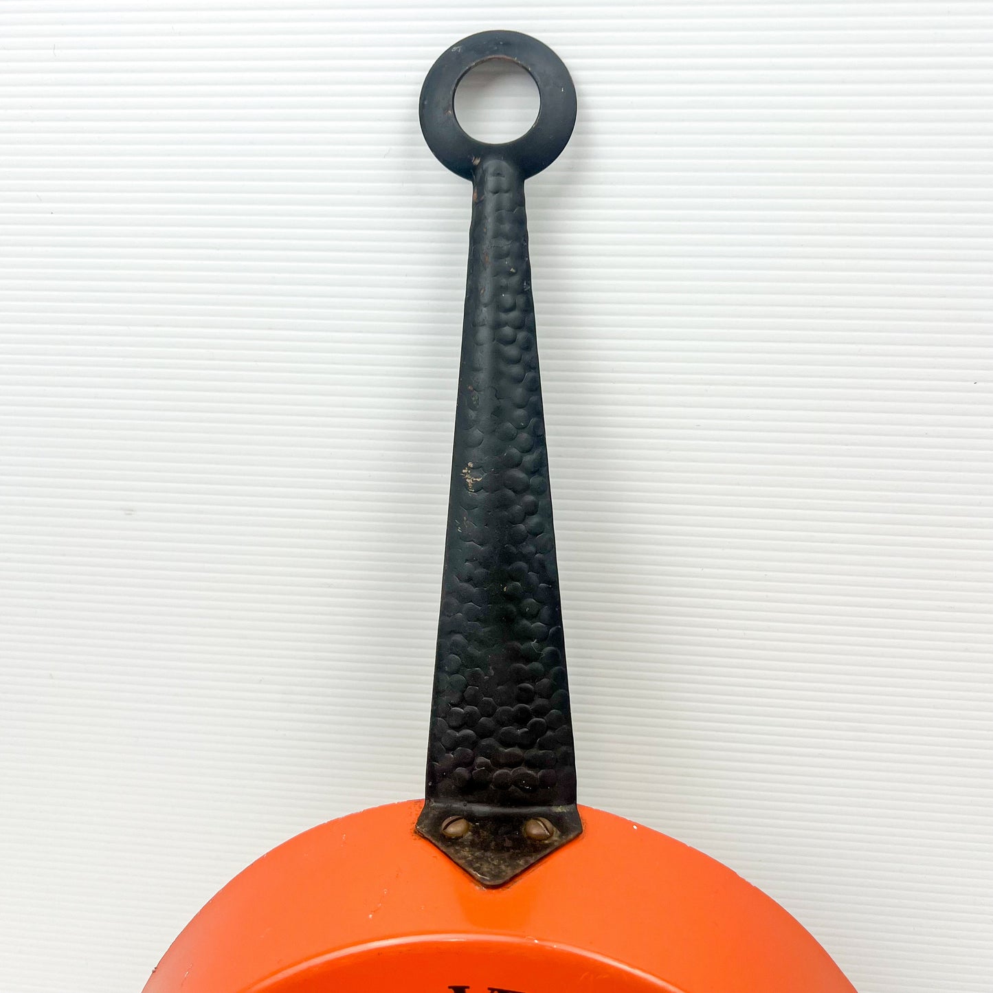 Namco Orange Frypan Clock - Made in Germany