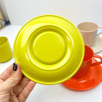 Marquis Plastic Cup & Saucer Set - Made in Australia