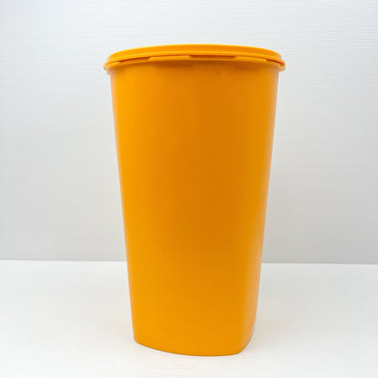 Vintage Yellow Tupperware Storage Container